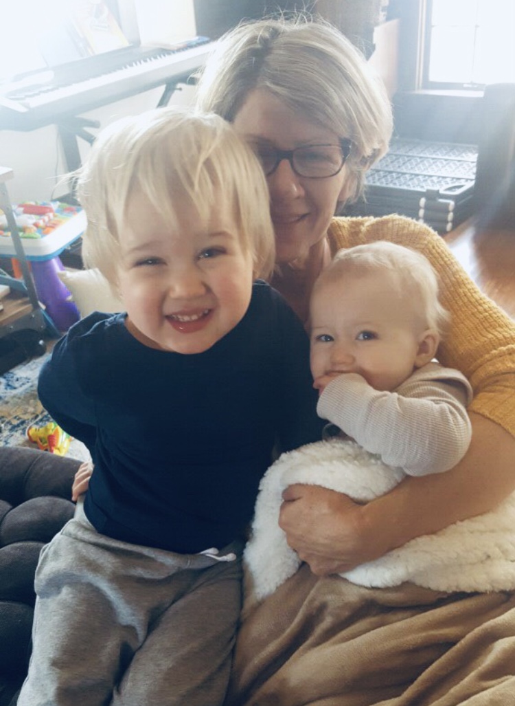 Rita and grandchildren